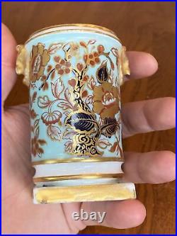 Antique 19th C Circa 1877-1891 Royal Crown Derby Miniature Spill Vase 3-5/8