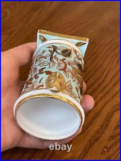 Antique 19th C Circa 1877-1891 Royal Crown Derby Miniature Spill Vase 3-5/8