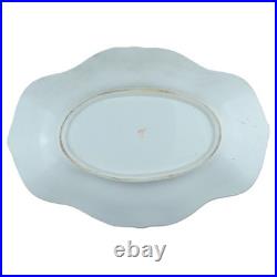 Antique Bloor Period Royal Crown Derby King's Platter Gadroon Edge 12 x 8.5