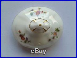 Antique Hand Painted Royal Crown DERBY POSIES Teapot Tea Pot MINT