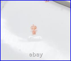 Antique ROYAL CROWN DERBY Imari Pattern Gilt Porcelain Serving Dish Plate