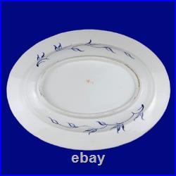 Antique Royal Crown Derby 13 Oval Platter Early Kings Old Japan Imari 1806-1825