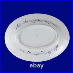 Antique Royal Crown Derby 13 Oval Platter Early Kings Old Japan Imari 1806-1825