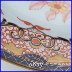 Antique Royal Crown Derby 13 Oval Platter Early Kings Old Japan Imari 1806-1825