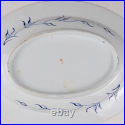 Antique Royal Crown Derby 13 Oval Platter Early Kings Old Japan Imari 1806-1825