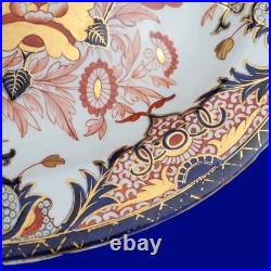 Antique Royal Crown Derby 13 Oval Platter Early Kings Old Japan Imari 1806-1825