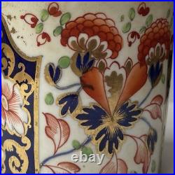 Antique Royal Crown Derby 1800's Imari Coffee Can Cup WITCHES PATTERN