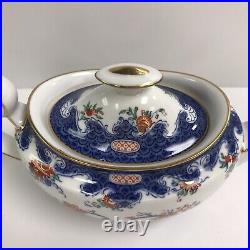 Antique Royal Crown Derby 8978 Quail Pattern Teapot