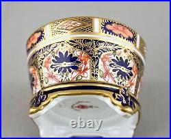 Antique Royal Crown Derby China Old Imari 1128 Footed Dish & Cover 1st C. 1914