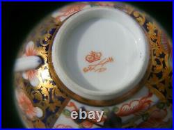 Antique Royal Crown Derby Cups And Saucers Imari
