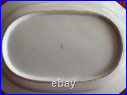 Antique Royal Crown Derby England IMARI KINGS 14-1/8 SERVING PLATTER As Is
