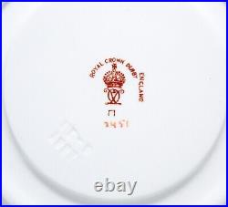 Antique Royal Crown Derby England Imari Porcelain Cup & Saucer