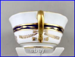 Antique Royal Crown Derby Fine Bone China Imari 4971 Trio C. 1914/15 Excellent