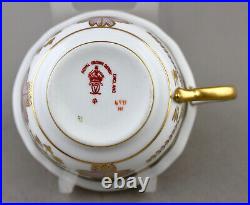 Antique Royal Crown Derby Fine Bone China Imari 4971 Trio C. 1914/15 Excellent