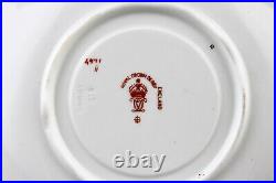 Antique Royal Crown Derby Fine Bone China Imari 4971 Trio C. 1914/15 Excellent