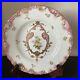 Antique-Royal-Crown-Derby-Hand-Painted-Plate-Pink-Raised-Gold-A-01-pa