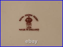 Antique Royal Crown Derby Imari 1128 Cake Plate Excellent