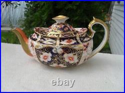 Antique Royal Crown Derby Imari 2451 Teapot Issues