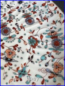 Antique Royal Crown Derby Imari 9 Plate Pattern #2357 Hand Painted c. 1895