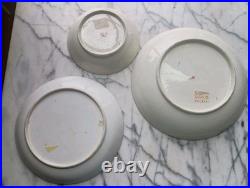 Antique Royal Crown Derby Imari Hand Painted Shallow Bowls, One Unlisted Co, Read