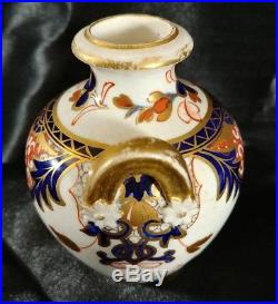 Antique Royal Crown Derby Imari Miniature Vase early 19th century
