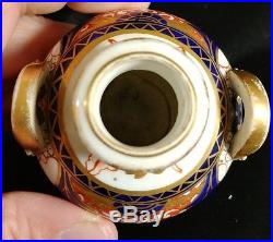 Antique Royal Crown Derby Imari Miniature Vase early 19th century