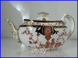 Antique Royal Crown Derby Imari Teapot #2224 Made in England c1906