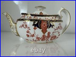 Antique Royal Crown Derby Imari Teapot #2224 Made in England c1906