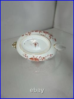 Antique Royal Crown Derby Imari Teapot #2224 Made in England c1906
