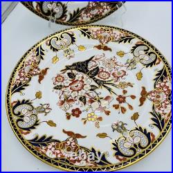 Antique Royal Crown Derby King's Of Old Japan 383 Pattern Dinner Plate Porcelain
