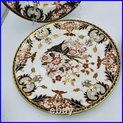 Antique Royal Crown Derby King's Of Old Japan 383 Pattern Dinner Plate Porcelain