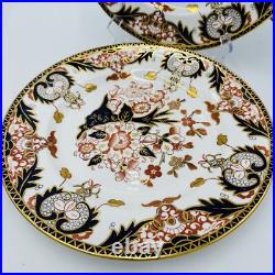 Antique Royal Crown Derby King's Of Old Japan 383 Pattern Dinner Plate Porcelain