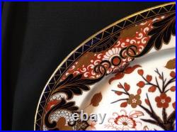 Antique Royal Crown Derby Kings 18 Oval Serving Platter Imari Richard Briggs
