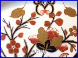 Antique Royal Crown Derby Kings 18 Oval Serving Platter Imari Richard Briggs