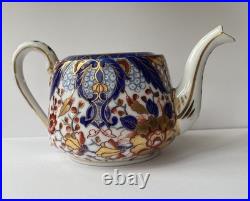 Antique Royal Crown Derby Kings Imari Teapot without lid