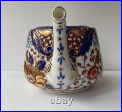 Antique Royal Crown Derby Kings Imari Teapot without lid