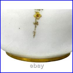 Antique Royal Crown Derby Late 1800's 6 Vase-Turquoise Gilded Accents-Exquisite