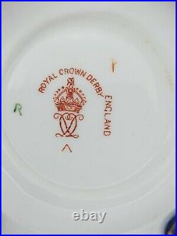 Antique Royal Crown Derby Old Imari 1128 Lidded Pot C. 1916