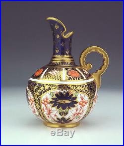 Antique Royal Crown Derby Old Imari Pattern Jug Lovely