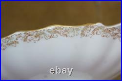 Antique Royal Crown Derby Olde Avesbury Phoenix Footed Dish Compote 10