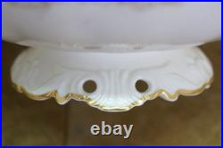 Antique Royal Crown Derby Olde Avesbury Phoenix Footed Dish Compote 10