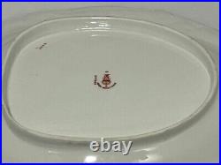 Antique Royal Crown Derby Porcelain serving dish bowl 4998 Cobalt/Gold HTF RARE