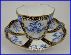 Antique Royal Crown Derby Tea Cup & Saucer