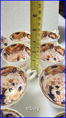 Antique Royal Crown Derby Tea Cups & Creamer Antique Royal Crown Derby Tea Cups & Creamer