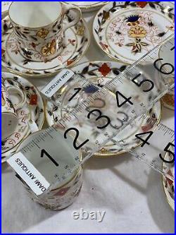 Antique Royal Crown Derby Tiffany&co Demitasse Sets Asian Rose 8687 11 Sets