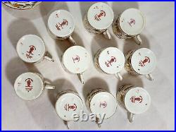 Antique Royal Crown Derby Tiffany&co Demitasse Sets Asian Rose 8687 11 Sets