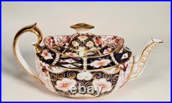 Antique Royal Crown Derby Traditional Imari Teapot from 1907