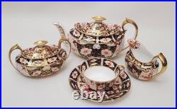 Antique Royal Crown Derby Traditional Imari Teapot from 1907