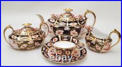 Antique Royal Crown Derby Traditional Imari Teapot from 1907