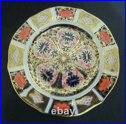 Antique Royal Crown Derby1128 Imari Cabinet Tea Cup, Saucer & Plate Dated 1918